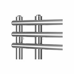 500mm Wide 1500mm High Difta Designer Chrome Towel Radiator