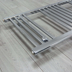 500mm Wide 1744mm High 25mm Tubes Straight Chrome Towel Rail