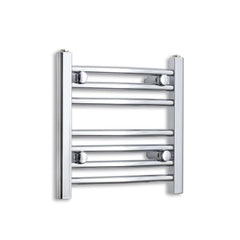 Towel Rail Only 500mm Wide 400mm High Flat Chrome Heated Towel Rail