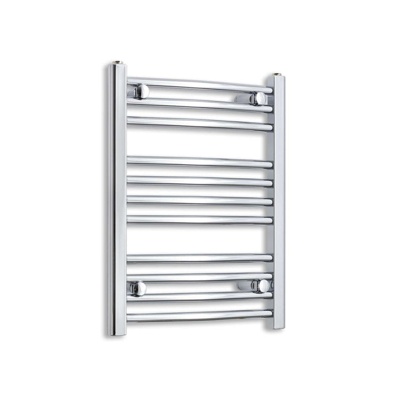 Towel Rail Only 500mm Wide 600mm High Flat Chrome Heated Towel Rail