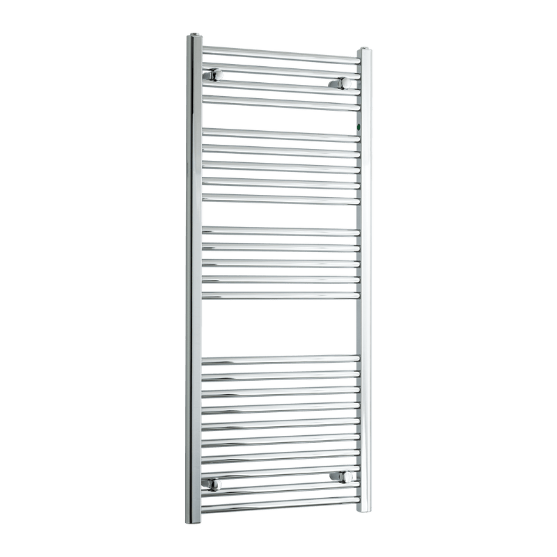 Towel Rail Only 550 x 1300 Straight Chrome Heated Towel Rail Central Heating