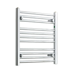 Towel Rail Only 550 x 600 Straight Chrome Towel Rail HTR Central Heating