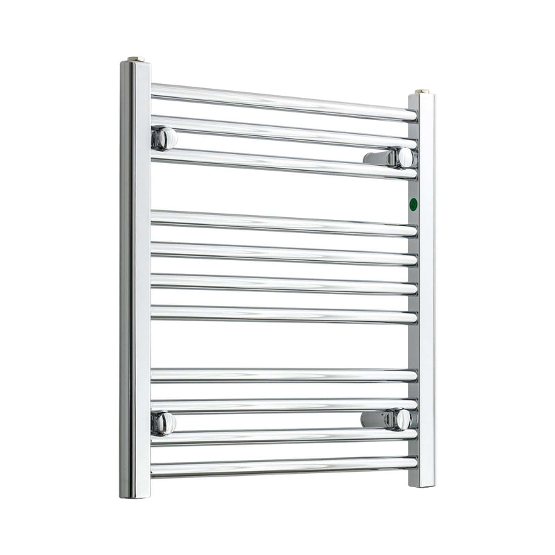 Towel Rail Only 550 x 600 Straight Chrome Towel Rail HTR Central Heating