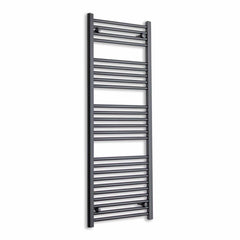Towel Rail Only 550mm Wide 1400mm High Flat Black Heated Towel Rail Radiator