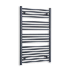 Towel Rail Only 600 x 1000 Flat Anthracite Sand Grey Heated Towel Rail