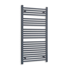 Towel Rail Only 600 x 1200mm Flat Anthracite Sand Grey Heated Towel Rail