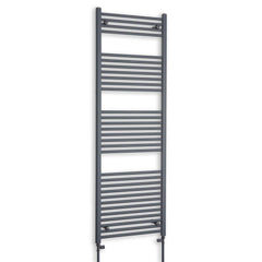 600 x 1800 Flat Anthracite Sand Grey Heated Towel Rail