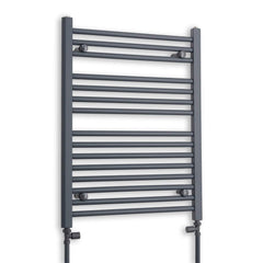 600 x 800 Flat Anthracite Sand Grey Heated Towel Rail HTR
