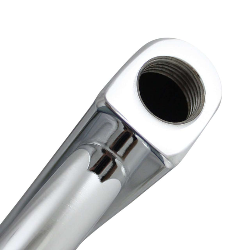 650mm Wide 1600mm High Flat Chrome Heated Towel Rail