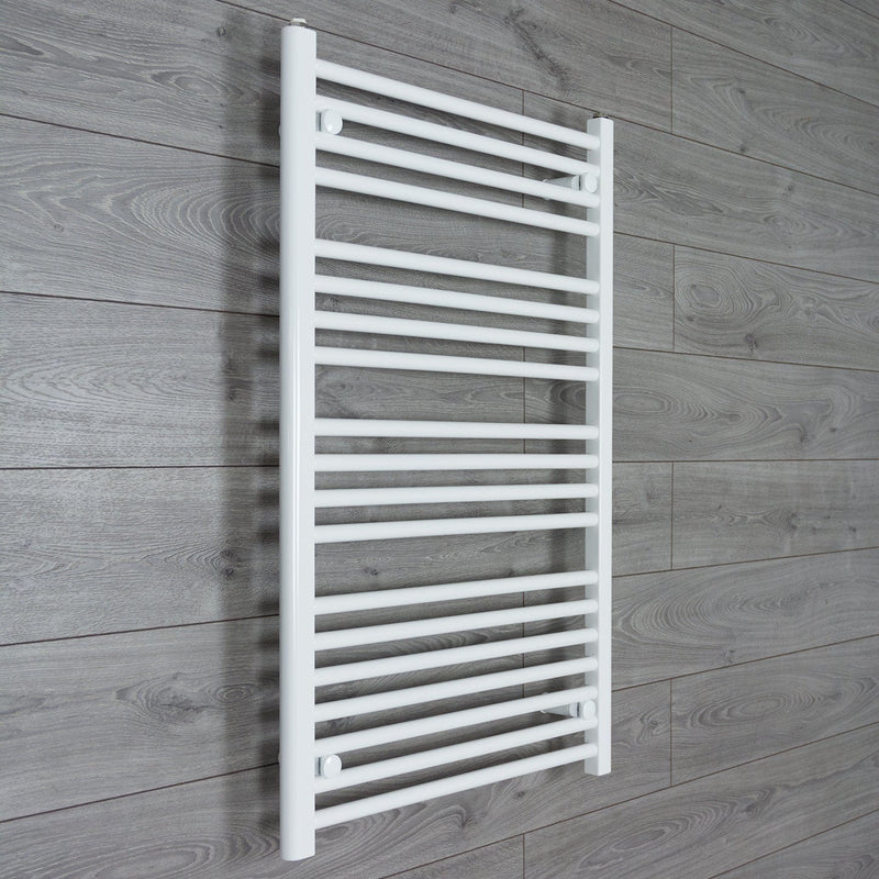 Towel Rail Only 700 W x 1000 H Flat White Heated Towel Rail Radiator HTR