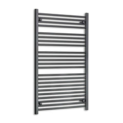 Towel Rail Only 700 x 1200 Flat Black Heated Towel Rail Radiator HTR