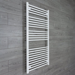 Towel Rail Only 700 x 1300 Flat White Heated Towel Rail Radiator HTR