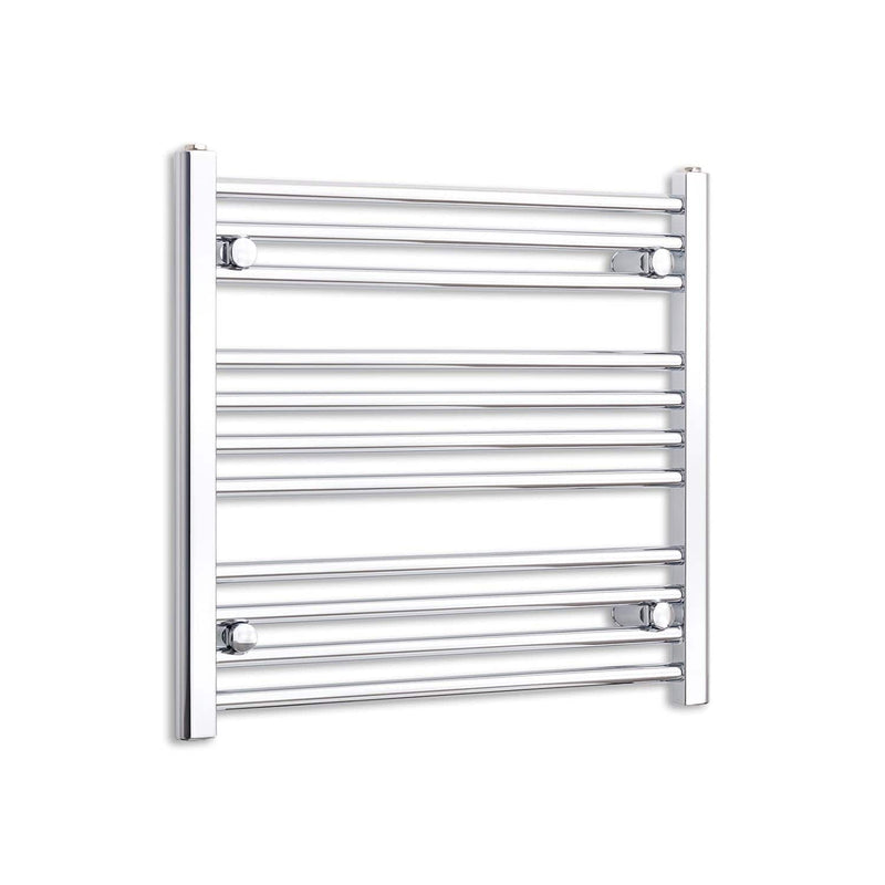 Towel Rail Only 700 x 600 Curved Chrome Heated Towel Rail Radiator HTR