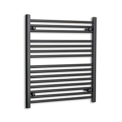 Towel Rail Only 700 x 800 Flat Black Heated Towel Rail Radiator HTR