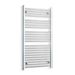 Towel Rail Only 700mm Wide 1200mm High Flat Chrome Heated Towel Rail