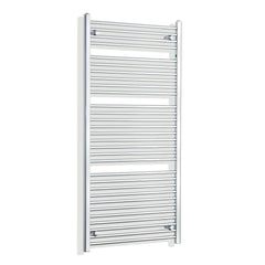 Towel Rail Only 700mm Wide 1500mm High Flat Chrome Heated Towel Rail HTR