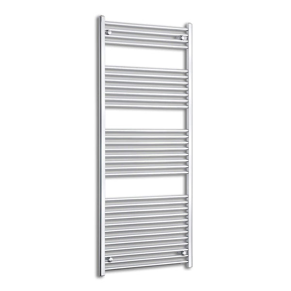 Towel Rail Only 750mm Wide 1800mm High Flat Chrome Heated Towel Rail HTR
