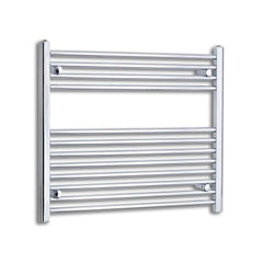 Towel Rail Only 900mm Wide 700mm High Flat Chrome Heated Towel Rail HTR