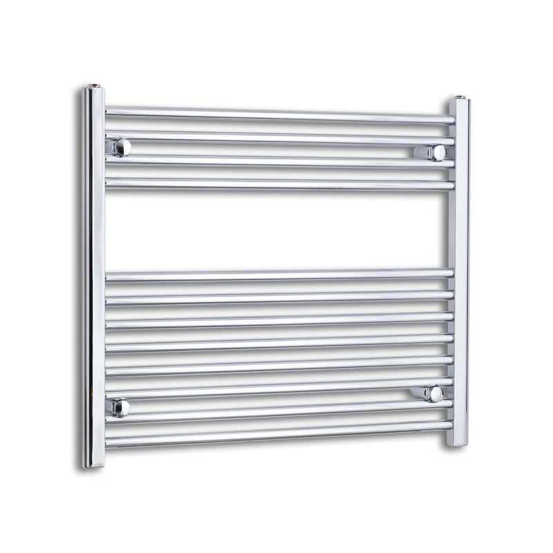 Towel Rail Only 900mm Wide 700mm High Flat Chrome Heated Towel Rail HTR