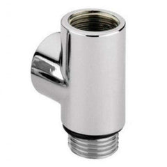 Chrome Single Heat Dual Fuel Kit For Heated Towel Rail Radiator