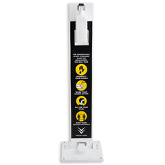 Hand Gel Floor Standing Dispenser Feet Operated 1L