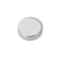 Pair of Chrome Cover Caps for Heated Towel Rail Radiators