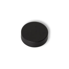 Pair of Matt Black Cover Caps for Heated Towel Rail Radiators