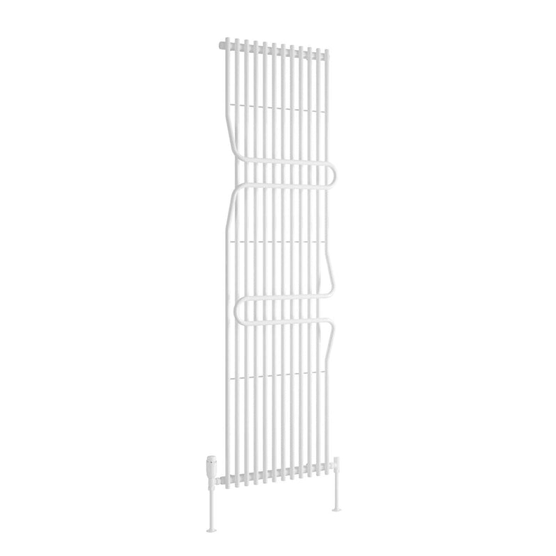 1800 x 500 mm / White Reina Aletta Mild 1800 x 500mm Steel Designer Radiator