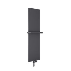 1800 x 540 mm / Anthracite Reina Borda Vertical Heated Steel Designer Radiator
