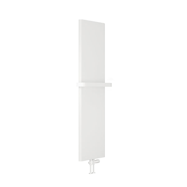 1800 x 440 mm / White Reina Borda Vertical Heated Steel Designer Radiator