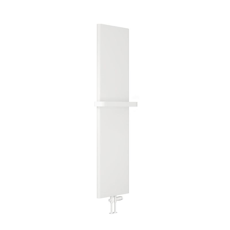 1800 x 440 mm / White Reina Borda Vertical Heated Steel Designer Radiator