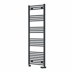 1600 x 500 mm Reina Capo Flat Designer Towel Rail Radiator Anthracite