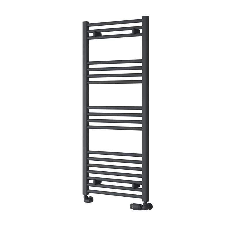 1200 x 500 mm Reina Capo Flat Designer Towel Rail Radiator Anthracite