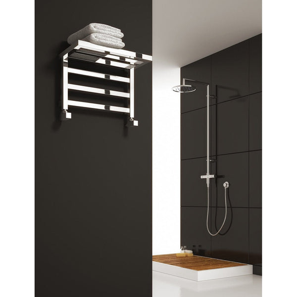 Reina Designer Elvina Chrome Heated Steel Radiator