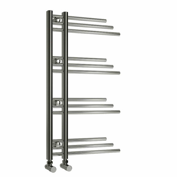 Reina Designer Palmari Vertical Chrome Heated Towel Rail Steel Radiator