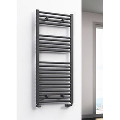 Reina Diva Anthracite Flat Designer Towel Rail Radiator