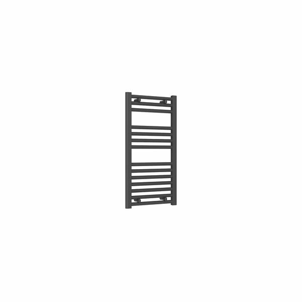 800 x 400 mm Reina Diva Anthracite Flat Designer Towel Rail Radiator