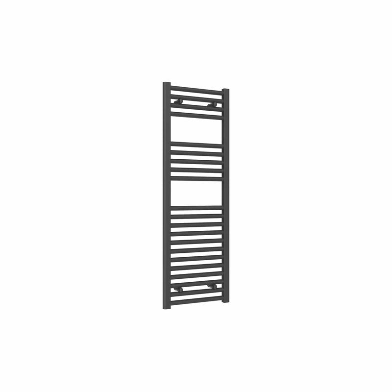 1200 x 400 mm Reina Diva Anthracite Flat Designer Towel Rail Radiator