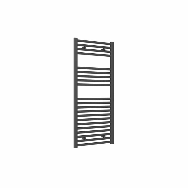 1200 x 500 mm Reina Diva Anthracite Flat Designer Towel Rail Radiator