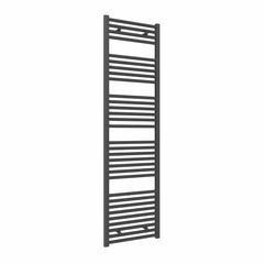 Reina Diva Anthracite Flat Designer Towel Rail Radiator