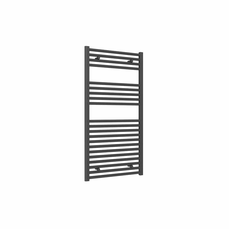 1200 x 600 mm Reina Diva Anthracite Flat Designer Towel Rail Radiator
