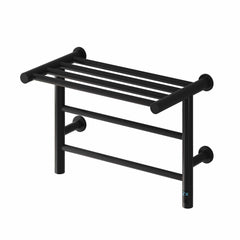 350 x 500 mm / Black Reina Maira Dry Electric Heated Designer Towel Rail