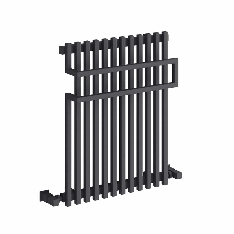 Anthracite / 650 x 500mm Reina Sori Mild Steel Designer Towel Radiator
