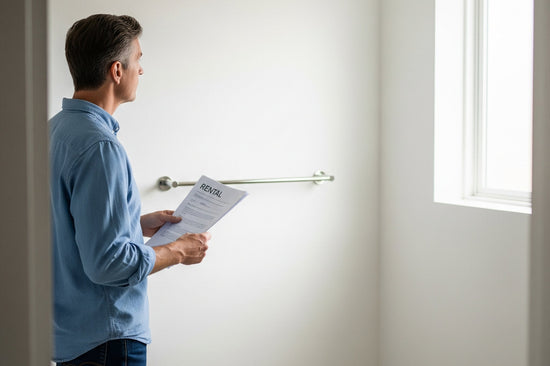 A Renter's Bathroom Upgrade: Can You Install a Towel Rail Without Permission?