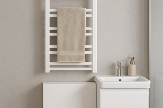 How to Hide Towel Rail Pipes