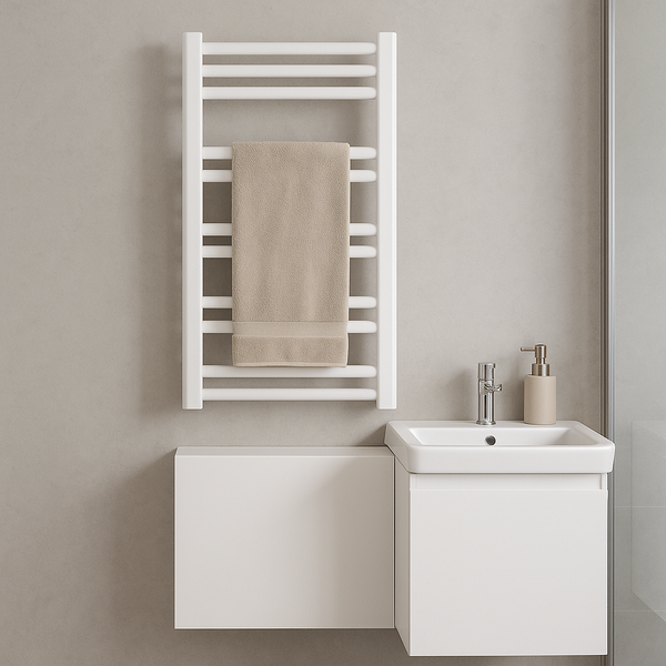 How to Hide Towel Rail Pipes
