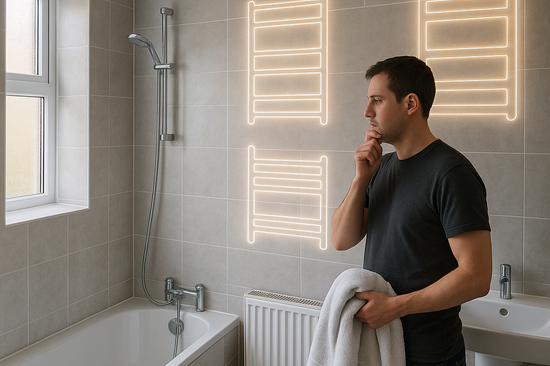 Where Should You Position Your Towel Rail?