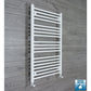 600mm Wide x 1200mm High Heated Towel Radiator Flat White