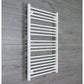 600mm Wide x 1200mm High Heated Towel Radiator Flat White