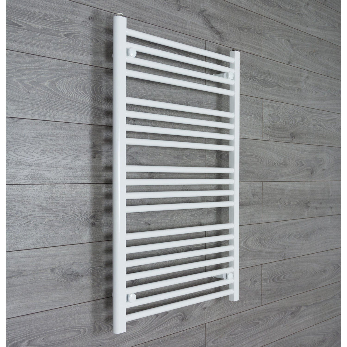 600mm Wide x 1200mm High Heated Towel Radiator Flat White